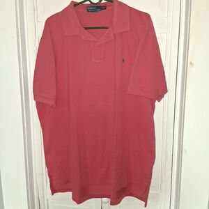 Polo by Ralph Lauren Men's Red Polo Shirt
